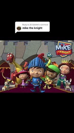 Replying to @2k.kdottttt Mike The Knight #treehouse #nickjr #nickelodeon #2011 #oldshow #kidsshow #oldkidsshow #miketheknight