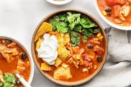 30 Minute Chicken Taco Soup