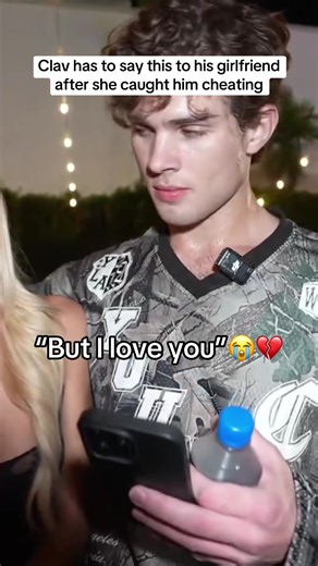 Clav said this to his grifiend after she caught him 😭 #clavicular #fyp