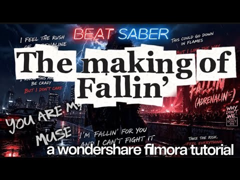 🎬⚡ EDIT WITH ME: Beat Saber Flow + Effects ⚡🎬 | Wondershare Filmora Tutorial