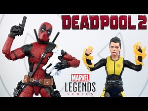 Marvel legends DEADPOOL & NEGASONIC TEENAGE WARHEAD 2-pack movie Action Figure Review Toys e Travels