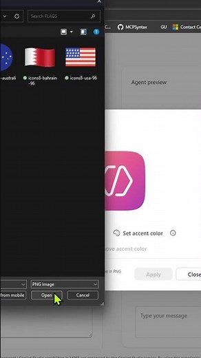 How to set Accent colour for an agent icon built using Copilot Studio Lite? #copilotstudio