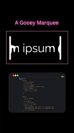 "HTML + CSS Text Animation | Pure CSS Text Animation That Looks PRO! #shorts #shortvideos