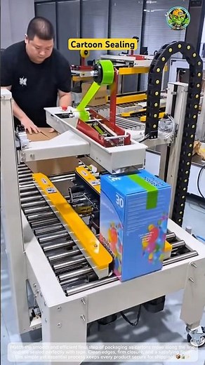 Carton Sealing Made Easy 📦✨ | Final Packaging Process