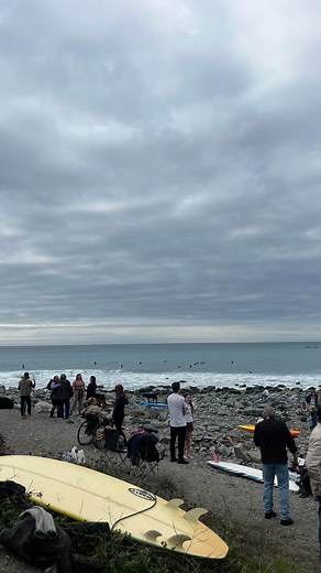 Big Sur paddle out for @mnhandy1 | Jillian Lynn Donnelly