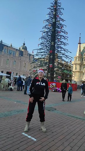 Christmas Celebration with FILA Outfits and Decor