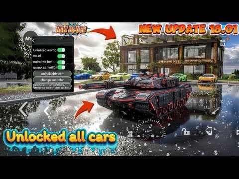 madout2 new update 18.01 Manu mod unlocked all cars 🤑 unlocked tank