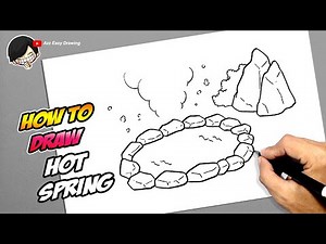 How to draw Hot Spring