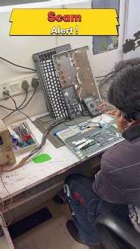 Laptop Repair Scam At Nehru Place| Daily content creation journey day 24 #scam #shorts #vlog