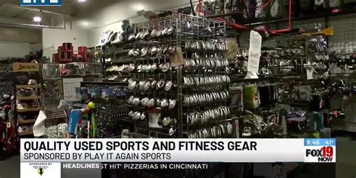 Quality used sports, fitness gear