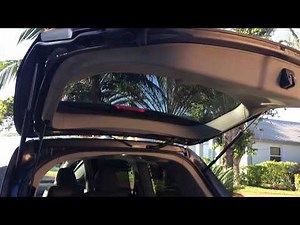 2011-2017 Honda Odyssey License Plate Trim Removal DIY