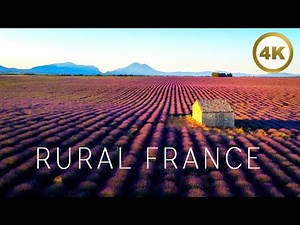 Rural FRANCE From Above 🇫🇷 Relaxing Aerial Journey Through The Seasons [4k]