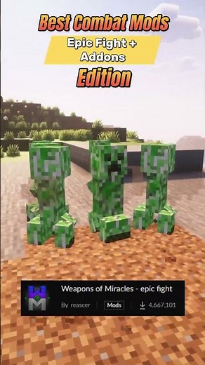 Best Minecraft Combat Mods - Epic Fight Addons