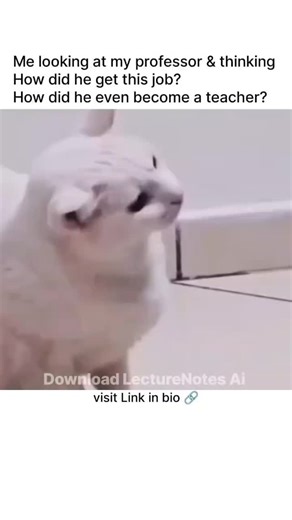 LectureNotes AI on Instagram: "Download LectureNotes AI because when the lecture gets confusing and your face says it all, your notes should still make sense. That moment every student has when explanations feel more mysterious than the syllabus itself. LectureNotes AI helps you capture lectures clearly, organize concepts, and stay confident even when classes feel chaotic. #studyapps #studysmart #studentlife #studentstruggles #collegelife"