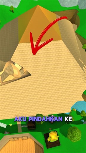 pindahkan piramida ke desa beruang