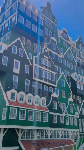 Zaandam, Netherlands 🇳🇱 | The Most Colorful Buildings in Europe! Dutch#zaandam#amsterdam#netherlands