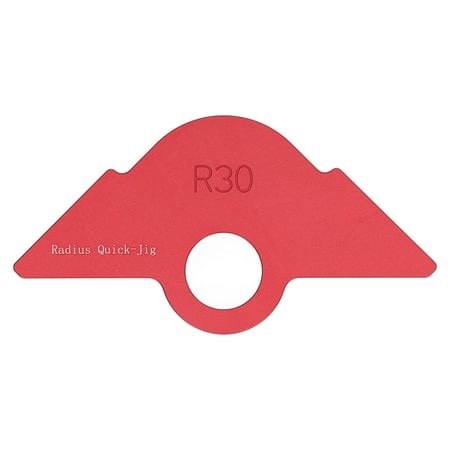 R30 Radius Jig Router Template Corner Radius Routing Rounded Template for Woodworking Milling Cutter - Walmart.ca