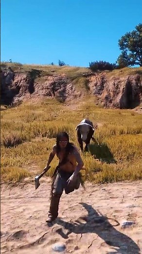 Mastering Survival: Wild Animal🦬Hunting & Survival Skills vol550 in rdr2 #shorts #short