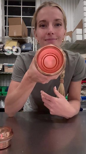 100% copper! Look up the benefits to drinking from a copper water bottle they are crazy! Loving these right now. Ballerinafarm.com