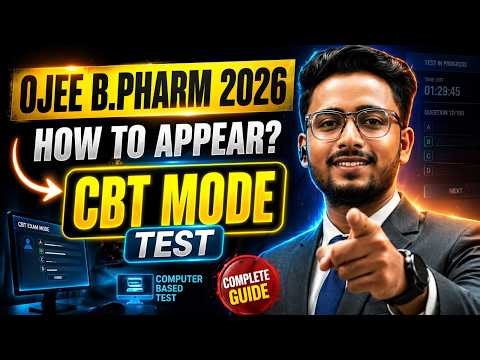 OJEE B.Pharm 2026 CBT Mode Explained | How to Appear for Computer Based Test (Complete Guide)