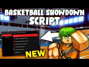 *NEW* Basketball Showdown Script (PASTEBIN 2025) (FREE DANCES , AUTOSTEAL/TP TO BALL,AUTOFARM)