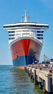 Runaway Cruise Ship Crashes into Concrete Pier While Docking! | sunshine101