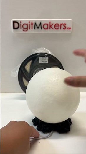 Filaments Depot Low Gloss PETG Antique White Light Diffusing & DIY LED Lamp Kit ✨