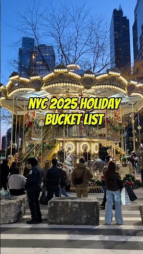 🌟Best Things to Do in New York City for the Holidays | December 2025