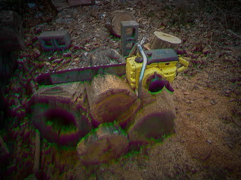 Vintage 1960's McCulloch Chainsaw Restoration McCukkich 1-52