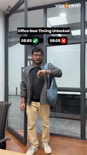 Office New Timing Unlocked 🔓 #shorts #ytshorts #officeroutine