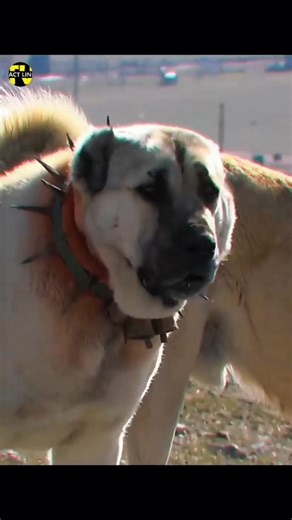 Why Do Some Dogs Wear Spiked Collars? The Surprising Truth! 🐕#viral #facts #trending #dogshorts