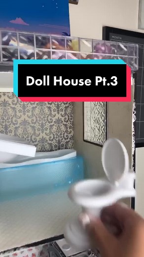Customizing an ENTIRE doll house...🤯 Pt.3 #diy #custom #dollhouse #crafty #ohayla #series #fyp