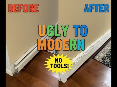 How to Update Baseboard Heaters: Easy DIY Modern Makeover with NeatHeat (No Tools Refurbish Guide)