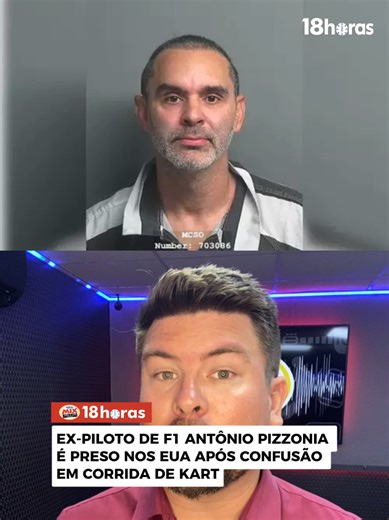 Antônio Pizzonia é preso em confusão de corrida de kart