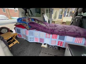Simple-Basic Van Camper Set Up- Completely Self-Sufficient, quick and easy setup #vehicledwelling