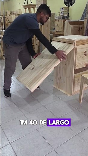 Folding desk with chair included