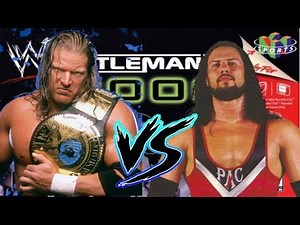 WWF Wrestlemania 2000 Triple H vs X-Pac