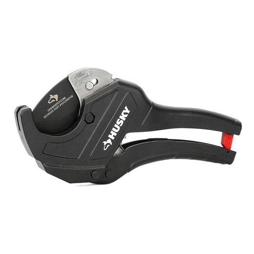 Check The Home Depot's Q&A Before Buying: Husky Husky 1.25 in. Ratcheting PVC Cutter
