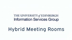 Hybrid Meeting Rooms