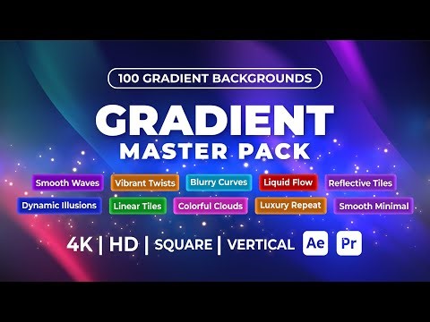 Gradient Master Pack After Effects Tutorial