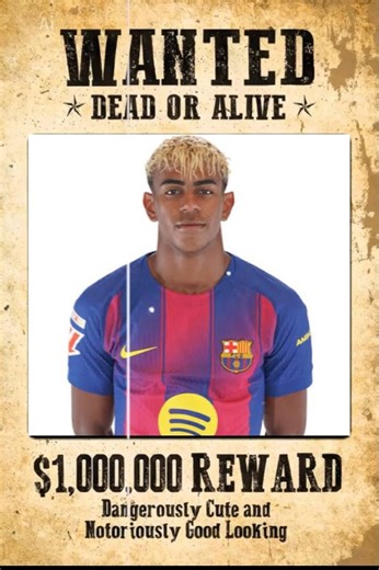 Wanted, dead or alive #football #edit #lamineyamal
