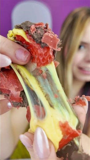 Slime Love Strawberry 😱 #slime