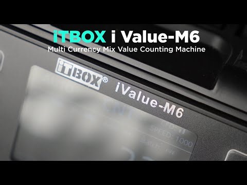 iTBOX iValue-M6 Multi Currency Banknote Value Counting Machine Demo Video