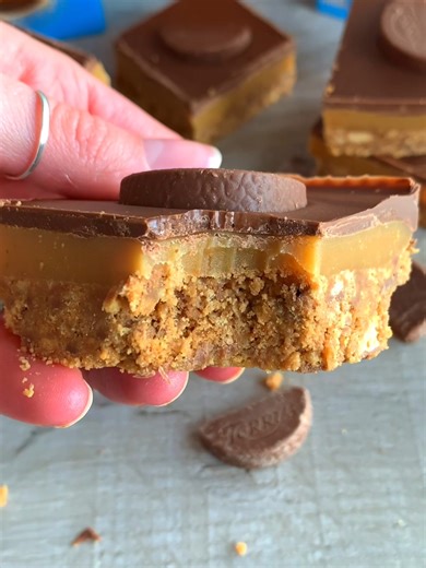54K views · 1.6K reactions | Chocolate Orange Caramel Bars  I...