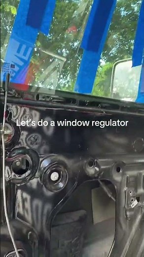 Window regulator replacement #mobilemechanic