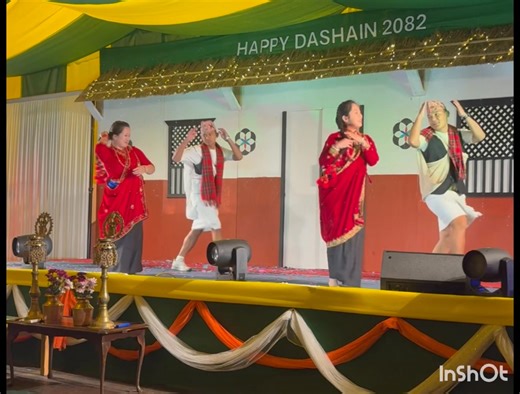 Lovely dances performed at the Gurkha ARRC Support Battalion's late Dashain celebration. | BFBS Gurkha