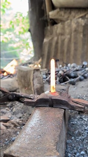 How to Make a Blacksmith Anvil at Home | Most Satisfying Forging Process #foryou #shorts viral