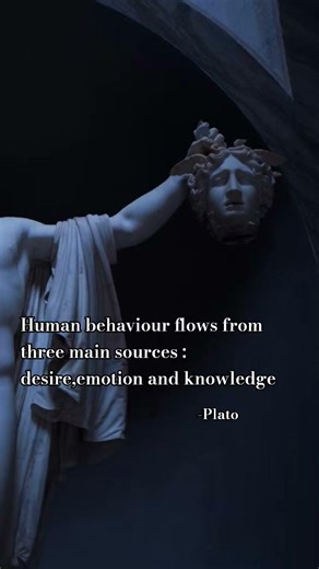 Plato's Insight: Desire, Emotion, & Knowledge Drive Every Action #shorts #viral