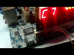 AMI BIOS 6 BEEP AND POST CODE C7 SOLUTION
