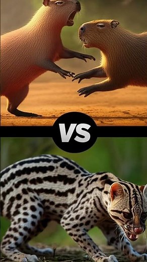 Epic Battle: Capybara vs 10 Deadly Predators